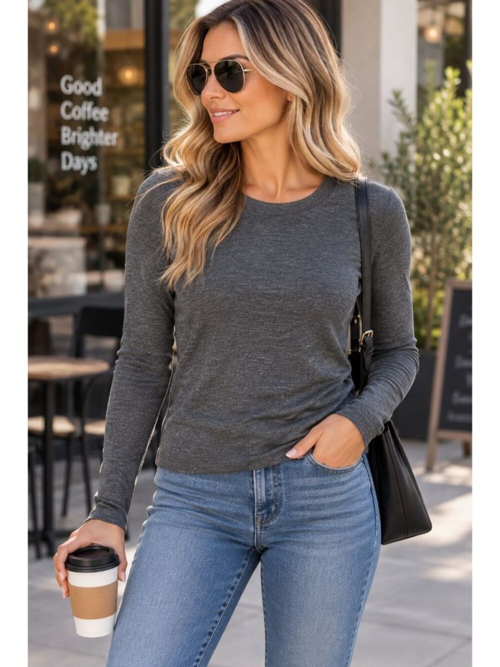 Loft size: Small lightweight; gray sweater women's Excellent condition
